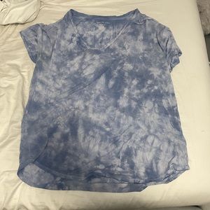 AE Soft & sexy blue and white tie dye tee shirt
